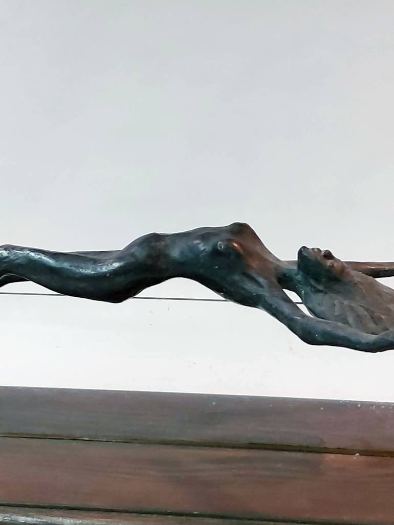 Original Surrealism Nude Sculpture by John Busuttil Leaver