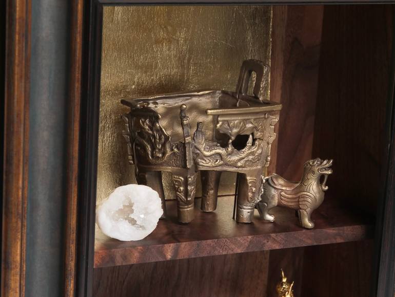 Original Baroque Still Life Sculpture by Fang Liu