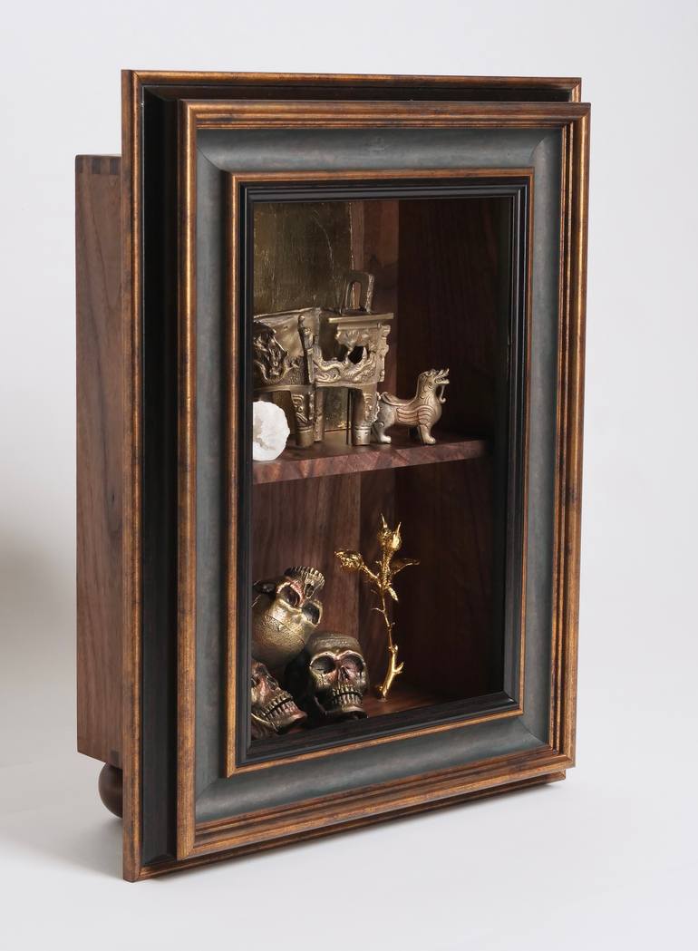 Original Baroque Still Life Sculpture by Fang Liu