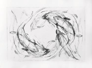 Print of Figurative Animal Printmaking by Karol Szafran