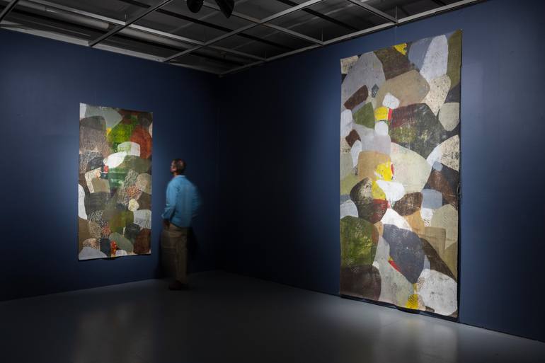 Original Abstract Painting by Adrian Bradbury