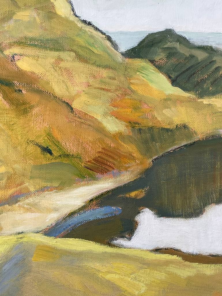 Original Contemporary Seascape Painting by Juergen Buese Filzen