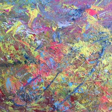 Original Abstract Painting by Linda Naili