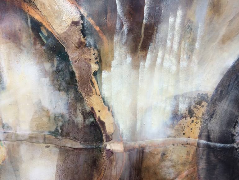 Original Modernism Abstract Painting by Baiba Redere Logina