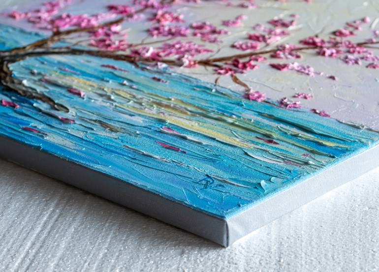 Original Impressionism Nature Painting by Vladyslav Durniev