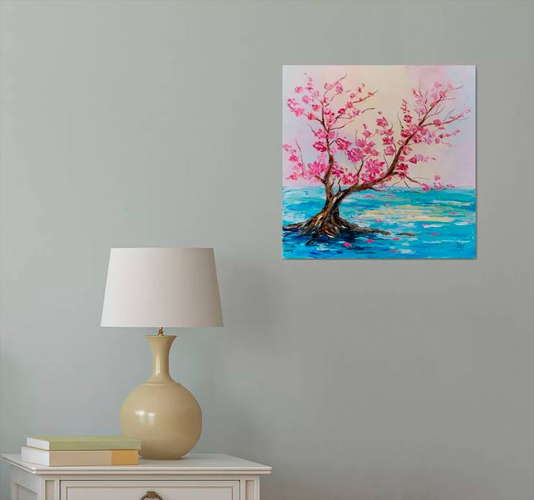 Original Impressionism Nature Painting by Vladyslav Durniev