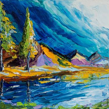 Original Impressionism Landscape Paintings by Vladyslav Durniev