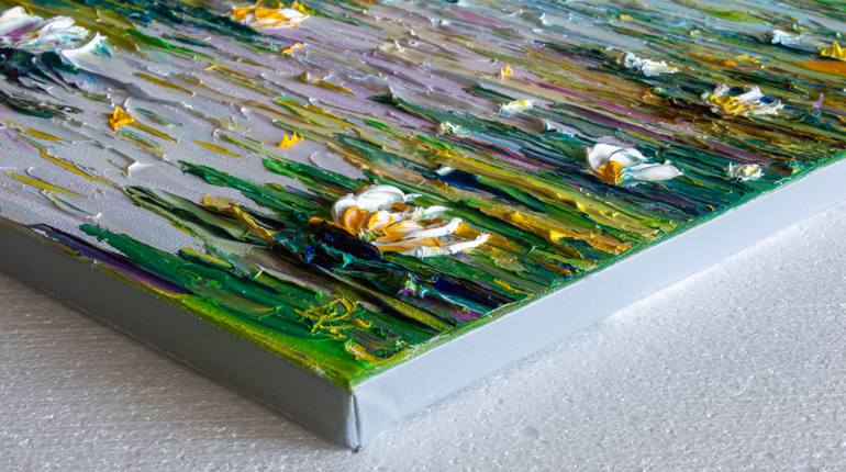 Original Impressionism Nature Painting by Vladyslav Durniev