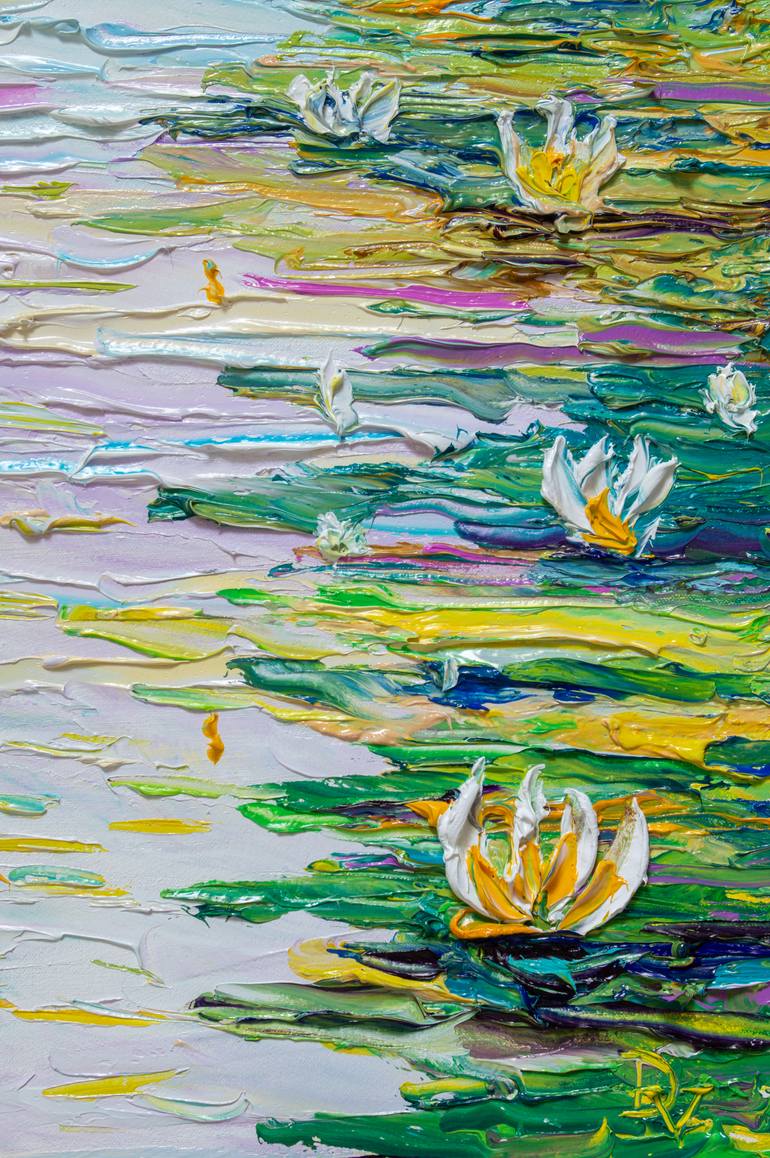 Original Impressionism Nature Painting by Vladyslav Durniev