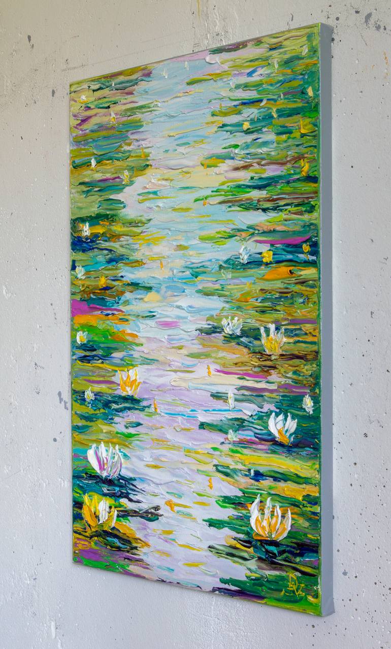 Original Impressionism Nature Painting by Vladyslav Durniev