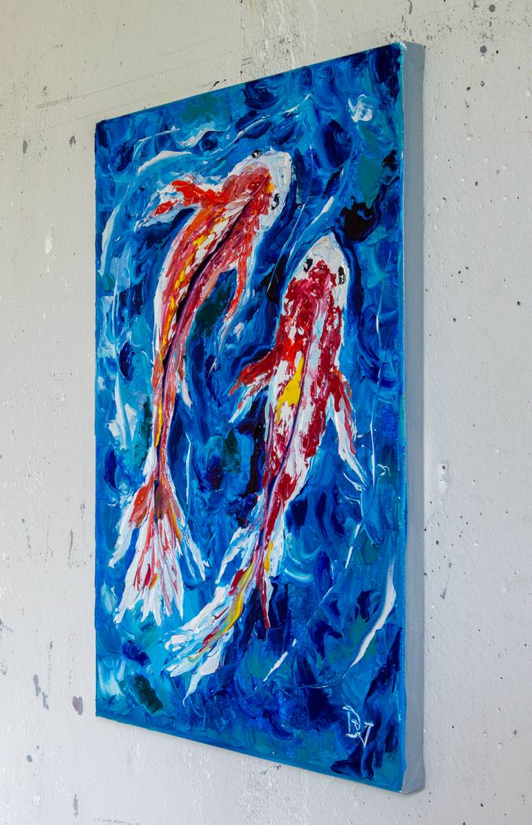 Original Impressionism Animal Painting by Vladyslav Durniev