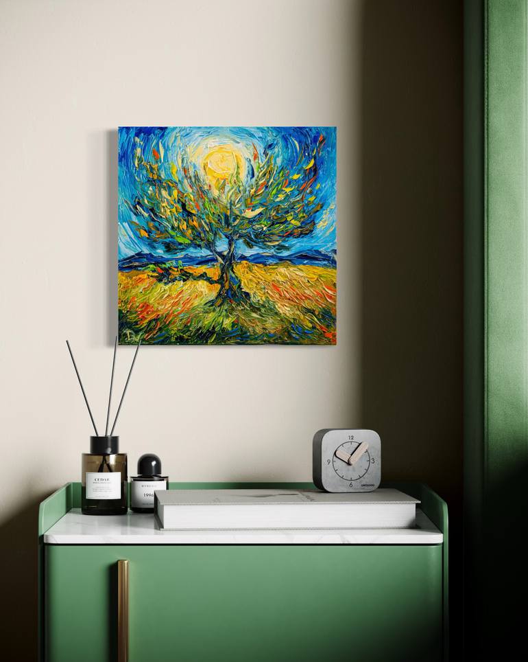 Original Impressionism Landscape Painting by Vladyslav Durniev