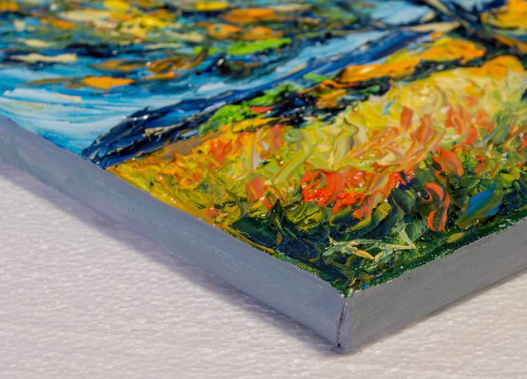 Original Impressionism Landscape Painting by Vladyslav Durniev