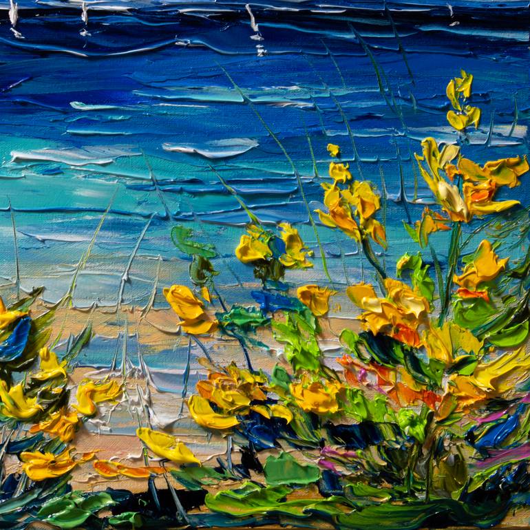Original Impressionism Seascape Painting by Vladyslav Durniev