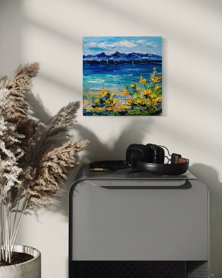 Original Impressionism Seascape Painting by Vladyslav Durniev