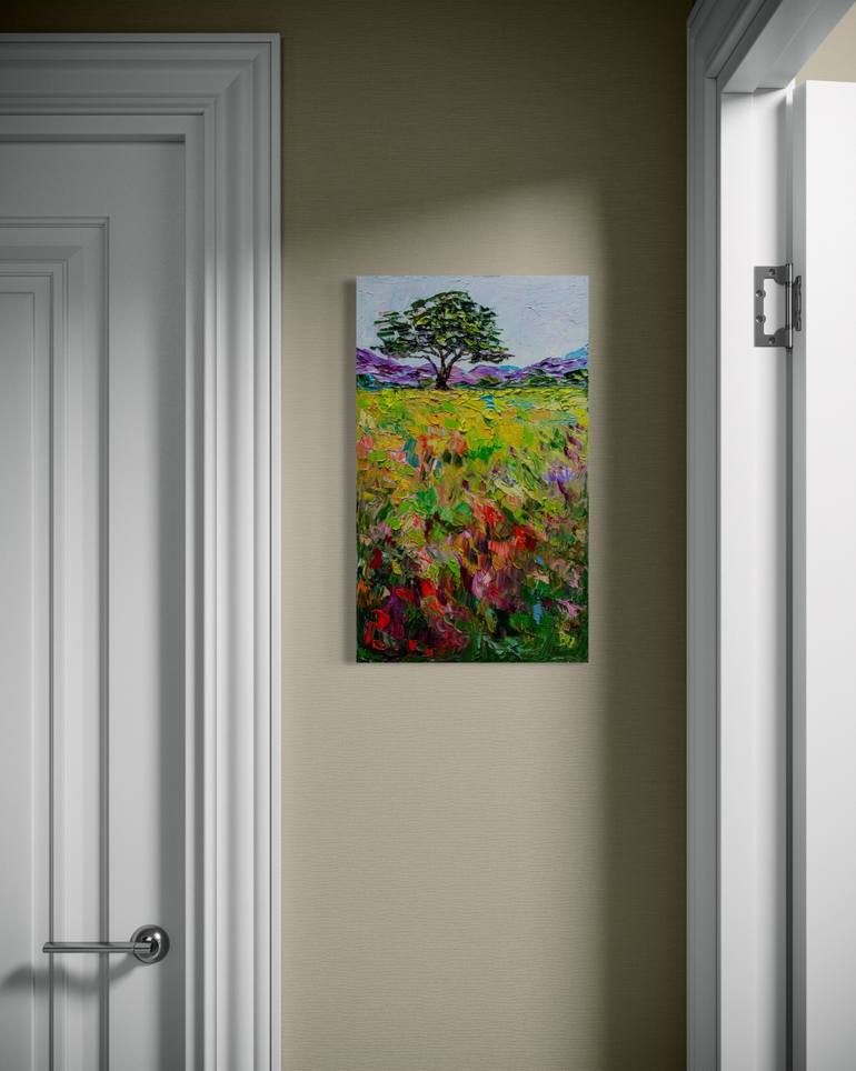 Original Impressionism Landscape Painting by Vladyslav Durniev