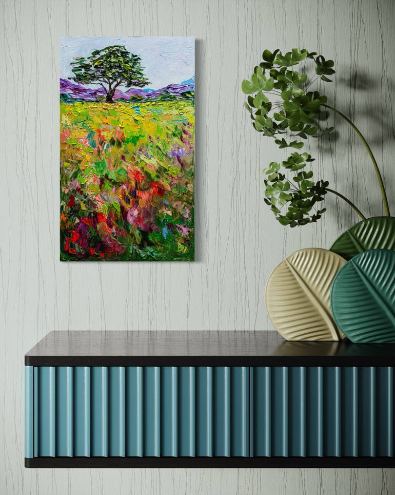 Original Impressionism Landscape Painting by Vladyslav Durniev