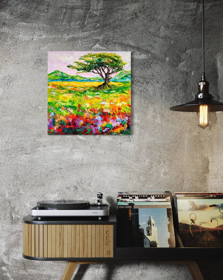 Original Impressionism Landscape Painting by Vladyslav Durniev