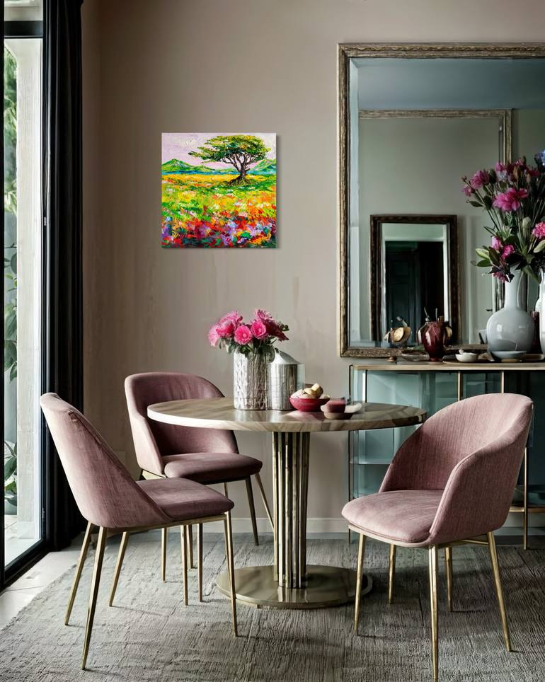 Original Impressionism Landscape Painting by Vladyslav Durniev