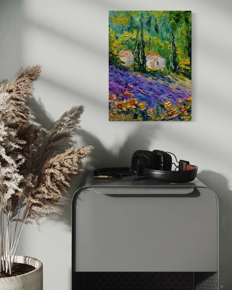 Original Impressionism Landscape Painting by Vladyslav Durniev