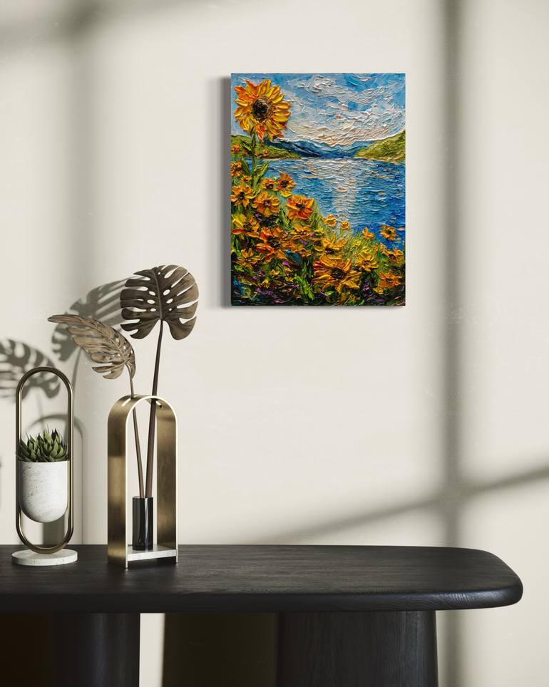 Original Impressionism Landscape Painting by Vladyslav Durniev