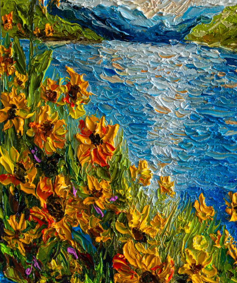 Original Impressionism Landscape Painting by Vladyslav Durniev
