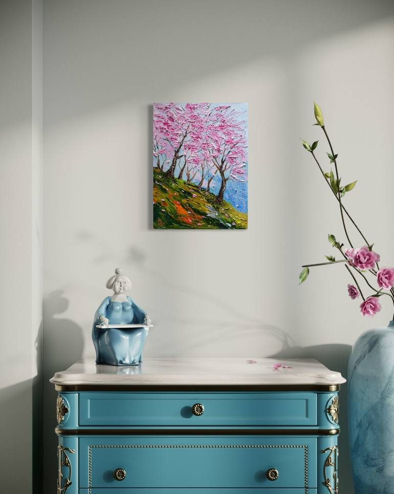Original Impressionism Landscape Painting by Vladyslav Durniev