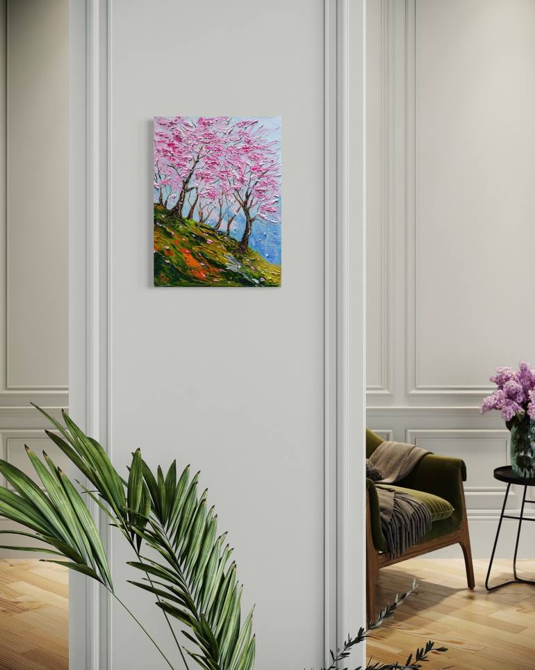 Original Impressionism Landscape Painting by Vladyslav Durniev