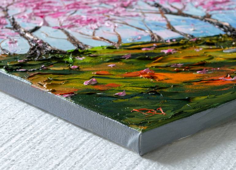 Original Impressionism Landscape Painting by Vladyslav Durniev