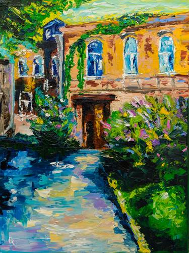 Original Impressionism Architecture Paintings by Vladyslav Durniev