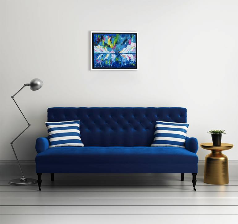 Original Impressionism Abstract Painting by Vladyslav Durniev