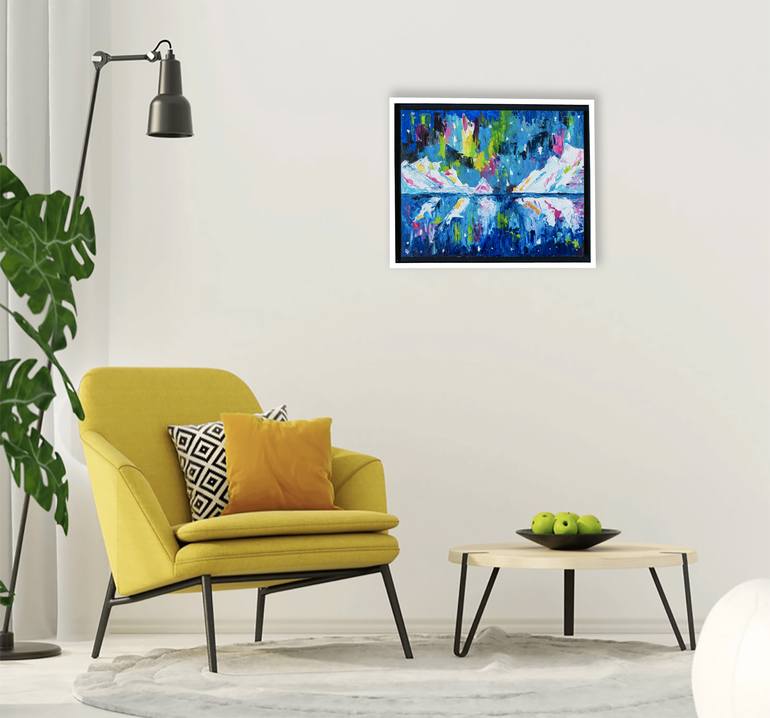 Original Impressionism Abstract Painting by Vladyslav Durniev