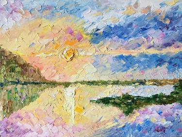 Print of Impressionism Landscape Paintings by Vladyslav Durniev