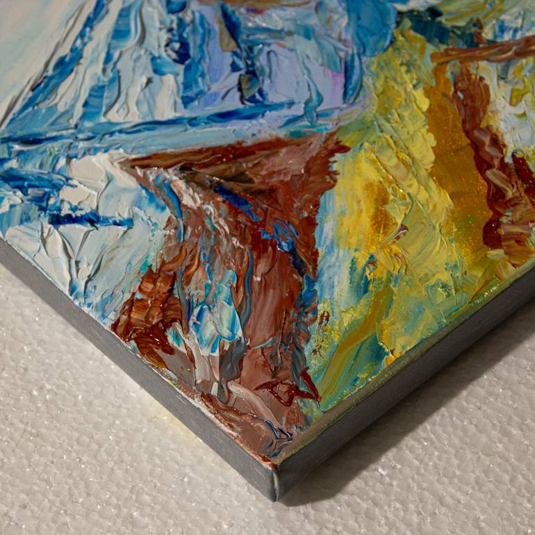 Original Impressionism Landscape Painting by Vladyslav Durniev