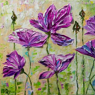 Original Impressionism Floral Paintings by Vladyslav Durniev