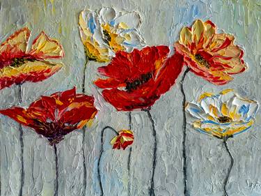 Original Impressionism Floral Paintings by Vladyslav Durniev