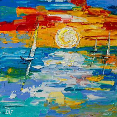 Original Seascape Paintings by Vladyslav Durniev