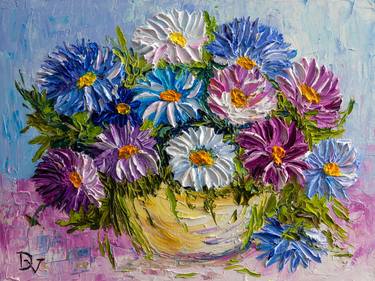 Original Floral Paintings by Vladyslav Durniev