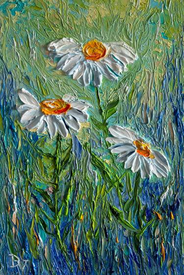 Original Impressionism Floral Paintings by Vladyslav Durniev