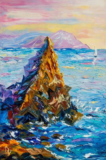 Original Impressionism Seascape Paintings by Vladyslav Durniev