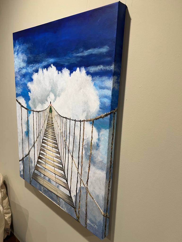 Original Conceptual Fantasy Painting by Tom Blood