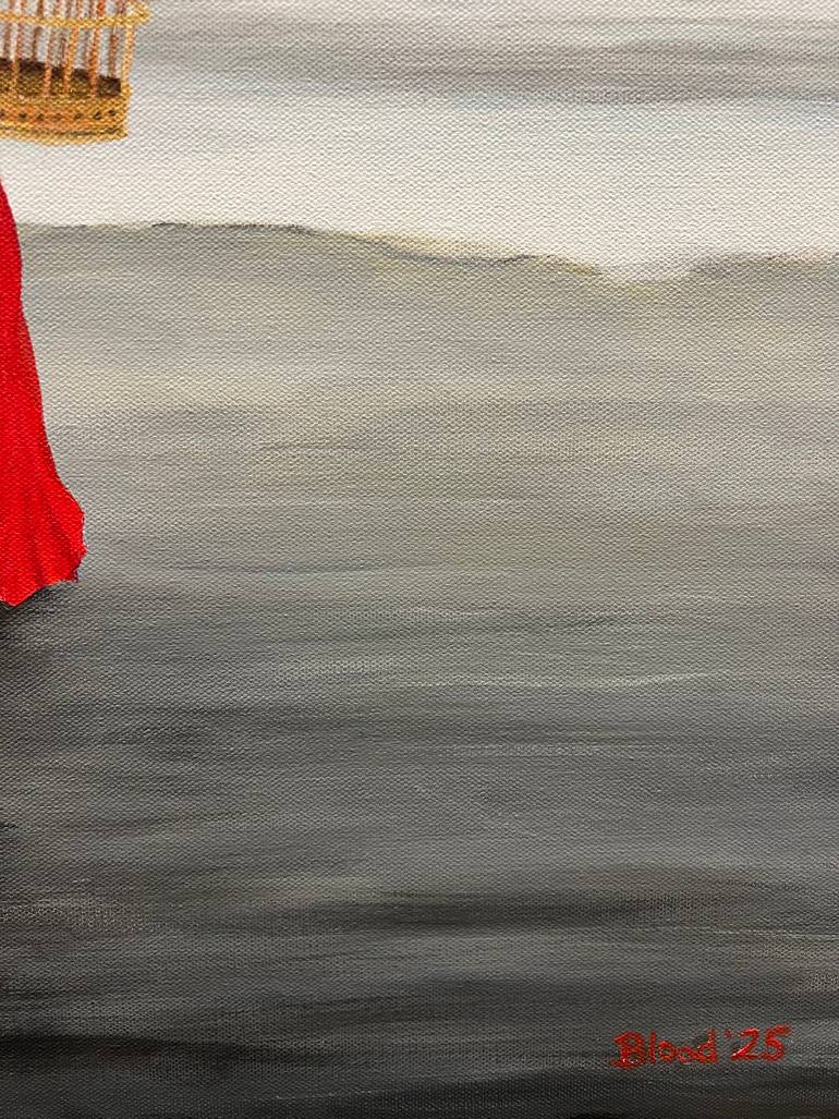 Original Conceptual Fantasy Painting by Tom Blood