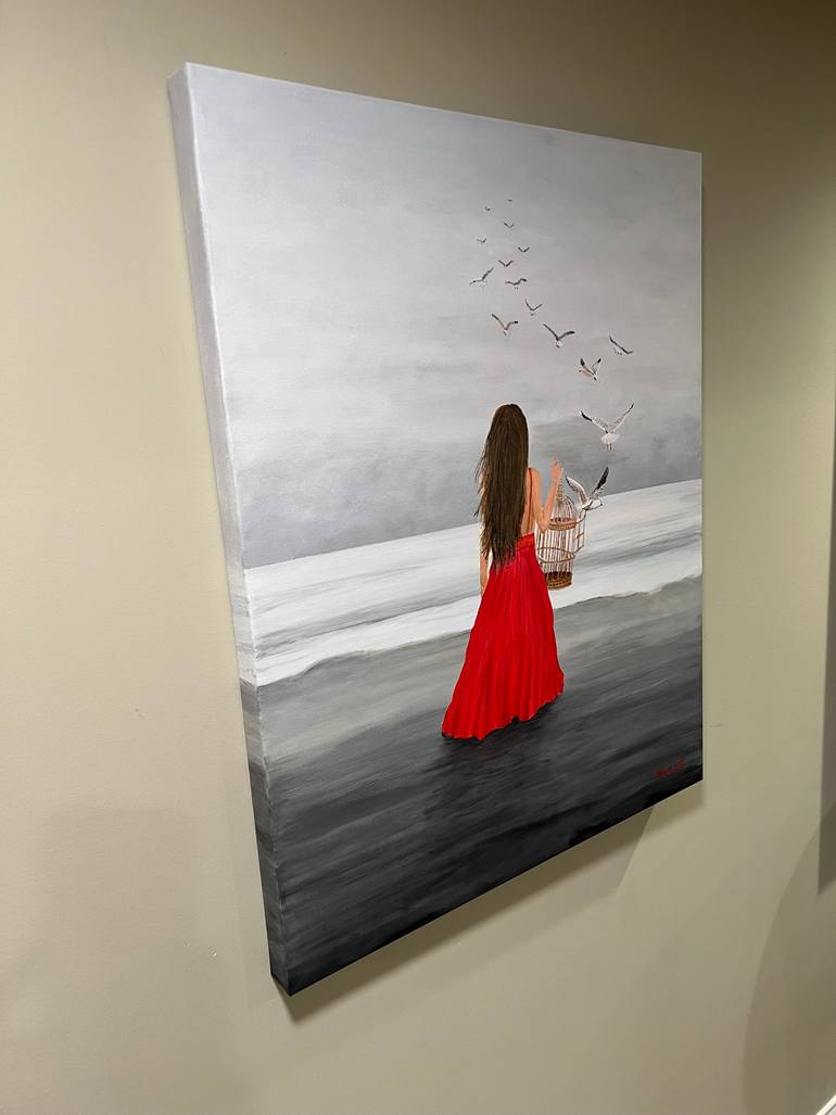 Original Conceptual Fantasy Painting by Tom Blood