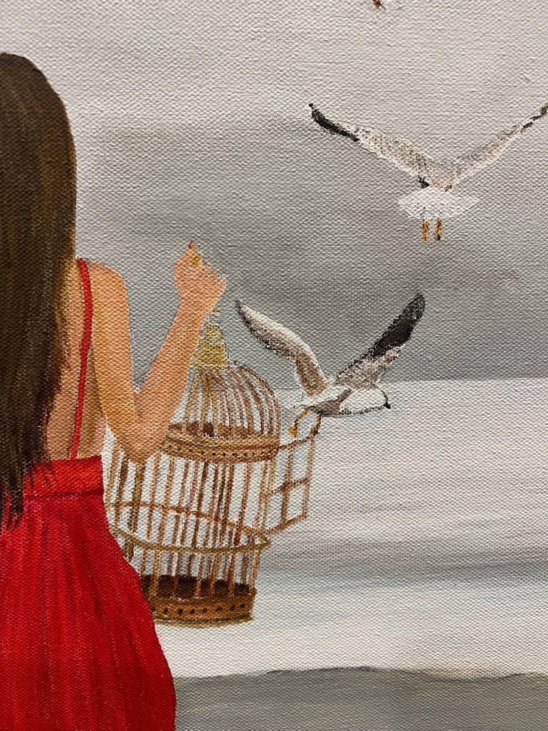 Original Conceptual Fantasy Painting by Tom Blood