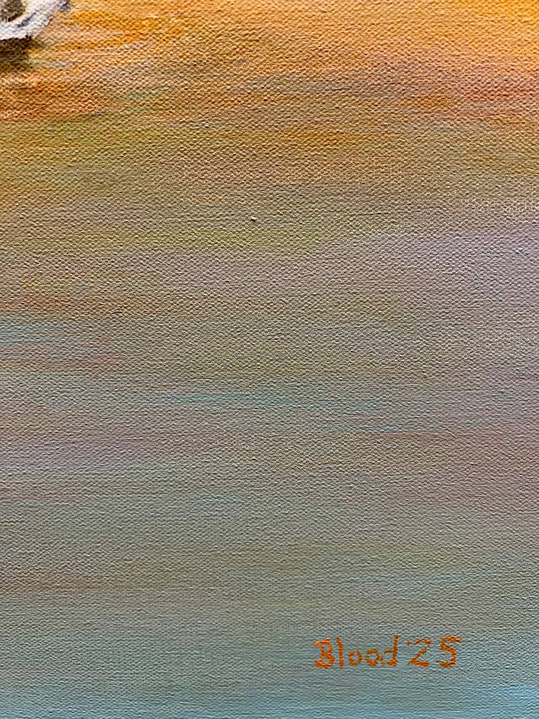 Original Surrealism Fantasy Painting by Tom Blood