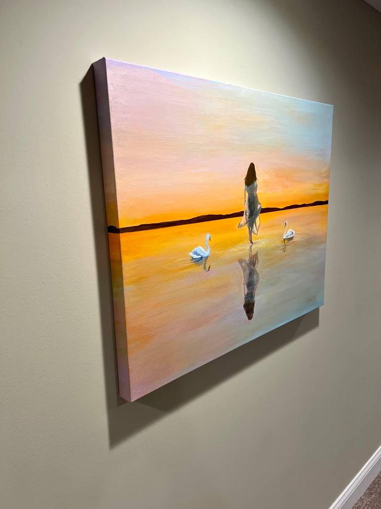 Original Surrealism Fantasy Painting by Tom Blood