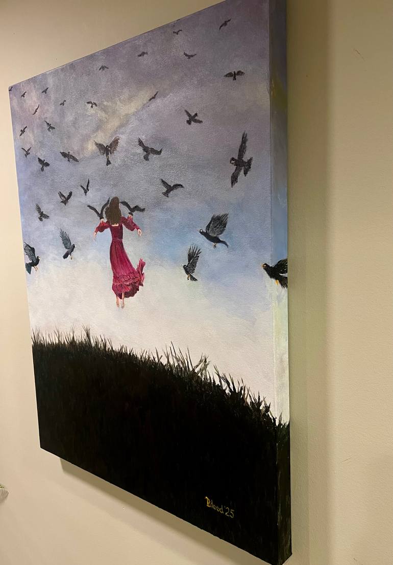 Original Conceptual Fantasy Painting by Tom Blood
