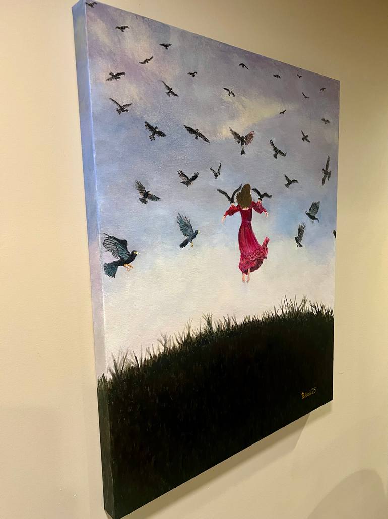 Original Conceptual Fantasy Painting by Tom Blood