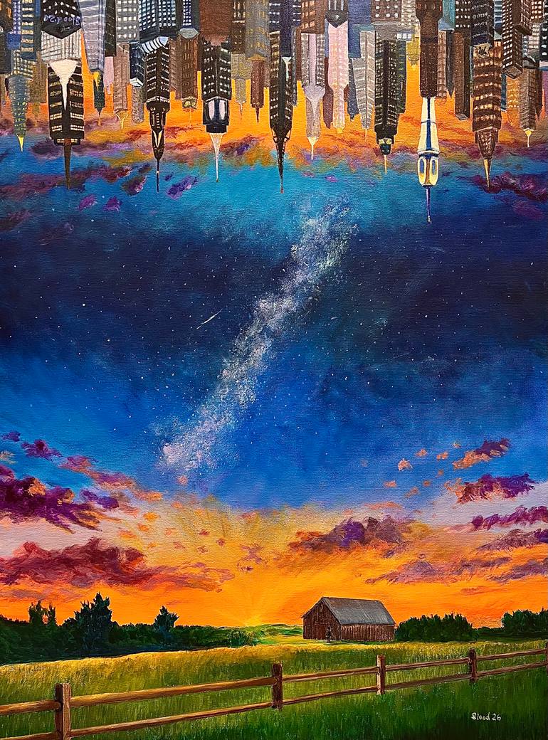 Original  Painting by tom blood