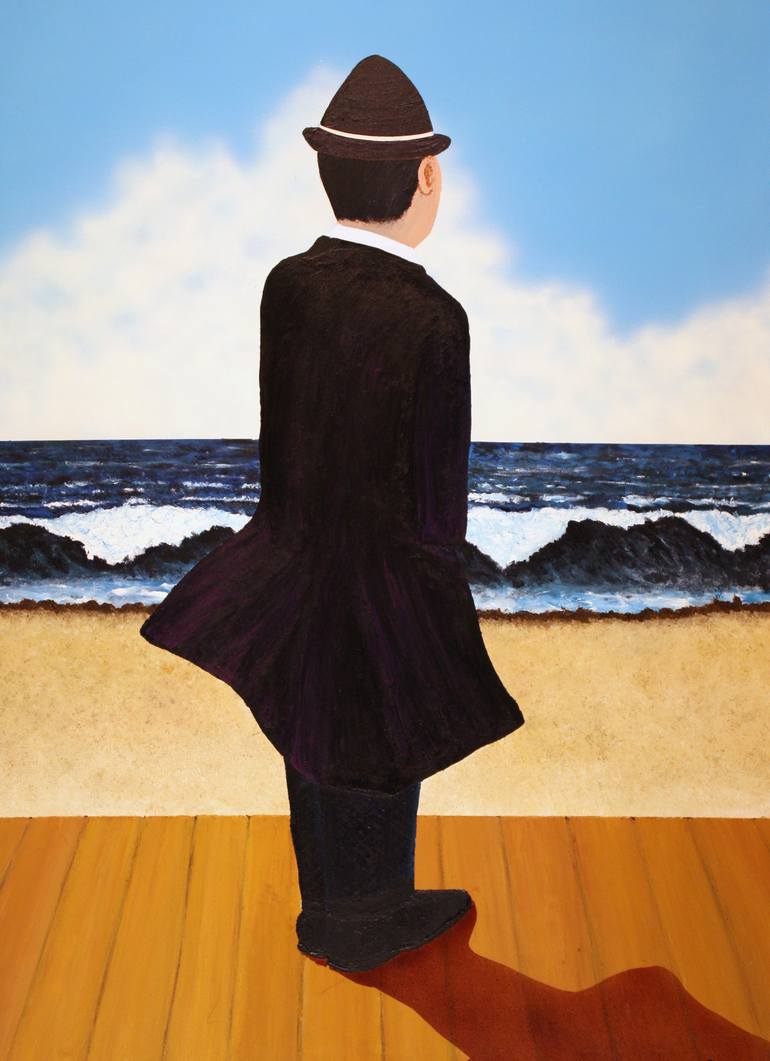 Boardwalk Man - Print